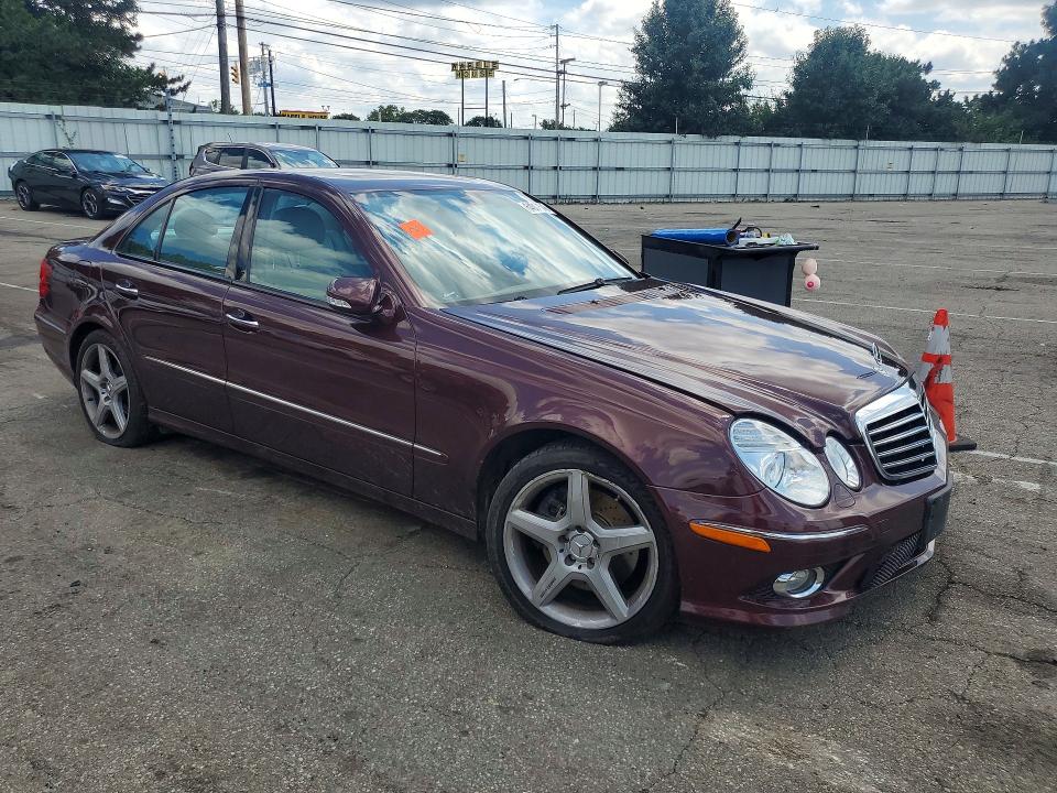 2009 Mercedes-benz E-class VIN WDBUF87XX9B415036 COPART salvage auction — FRONT END, Oh - Cert Of Title-Salvage, sold $1,700 on 2026-08-14 (photo 4)