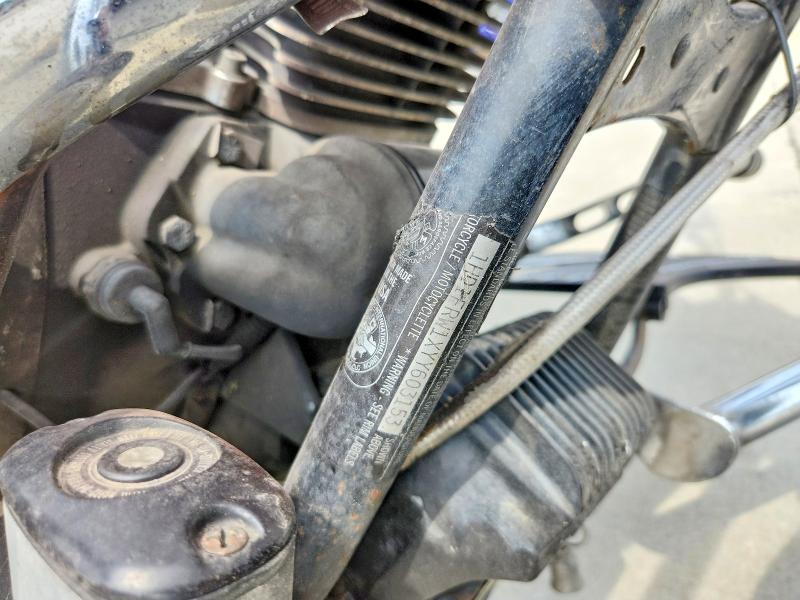 2000 Harley-davidson Flhrci VIN 1HD1FRW1XYY603153 COPART salvage auction — REAR END, Il - Certificate Of Title, sold $550 on 2026-09-04 (photo 8)