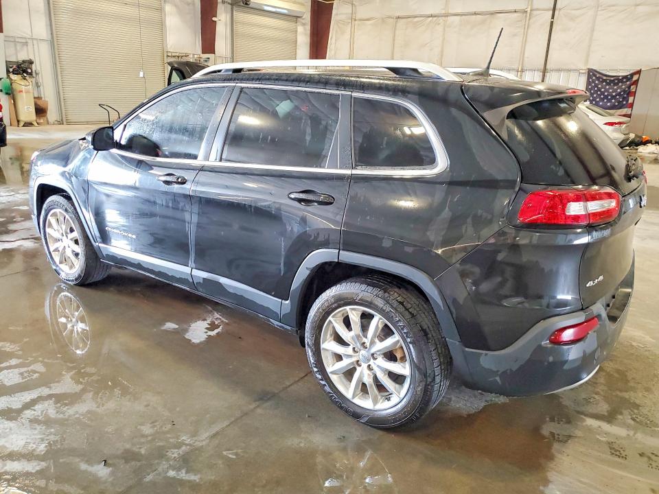 2016 Jeep Cherokee VIN 1C4PJMDB9GW296660 COPART salvage auction — ROOF, Sd - Cert Of Title-Salvage, sold $2,650 on 2026-10-05 (photo 2)