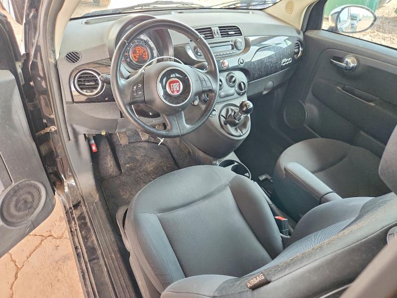 2012 Fiat 500 VIN 3C3CFFARXCT295423 COPART salvage auction — MINOR DENT/SCRATCHES, AZ - CERT OF TITLE - SALVAGE, sold $1,000 on 2026-09-10 (photo 8)