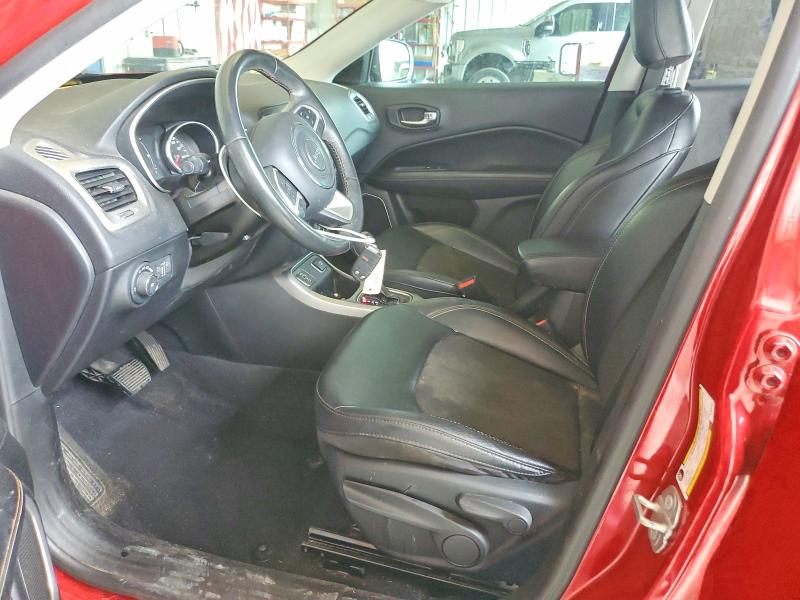 2019 Jeep Compass VIN 3C4NJCBB4KT636459 COPART salvage auction — REAR END, Nc - Salvage Certificate Of Title, sold $2,750 on 2026-09-09 (photo 7)