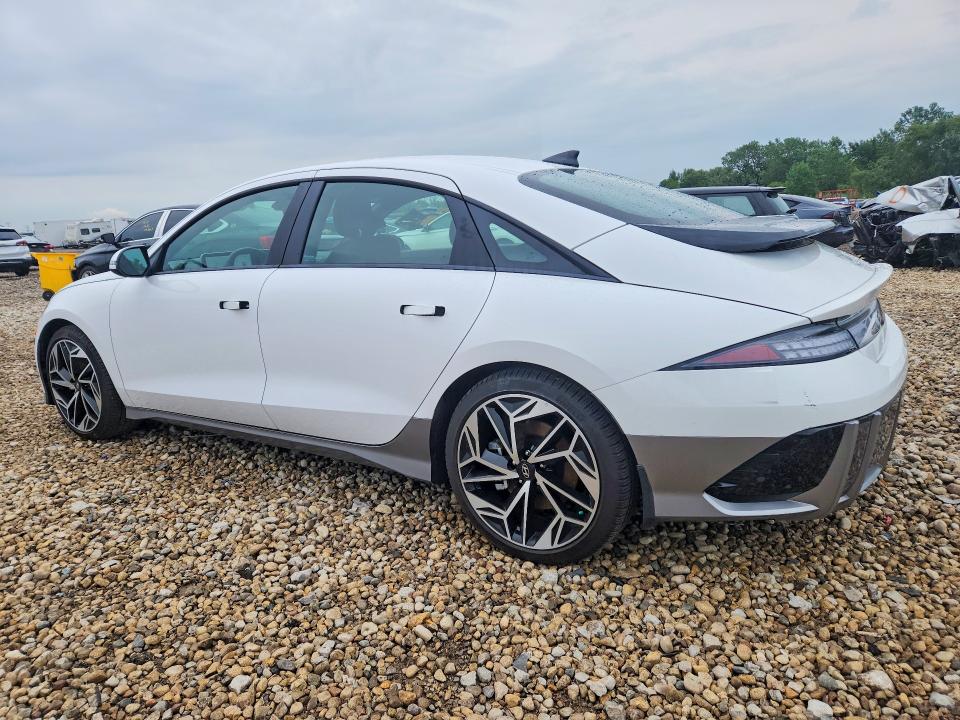 2023 Hyundai Ioniq 6 VIN KMHM34AC3PA041117 COPART salvage auction — SIDE, Il - Salvage Certificate, sold $12,200 on 2026-08-26 (photo 2)