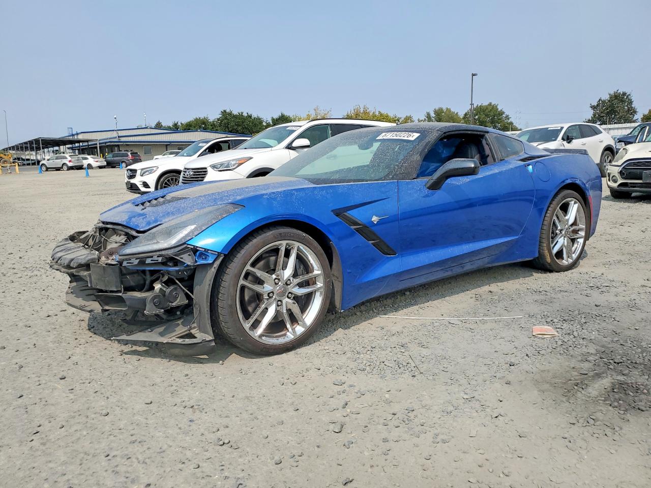 2015 Chevrolet Corvette Stingray VIN 1G1YK2D76F5118123 — COPART salvage auction photo