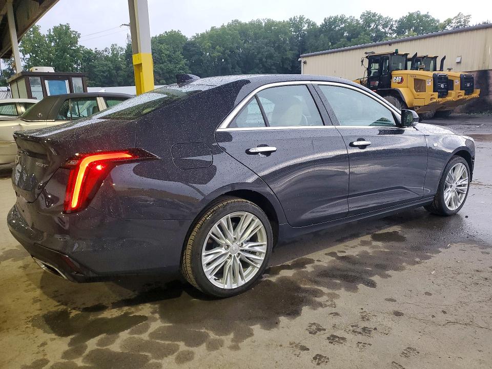 2024 Cadillac Ct4 VIN 1G6DF5RK3R0129450 COPART salvage auction — FRONT END, Ny - Mv-907A Salvage Certificate, sold $10,000 on 2026-08-27 (photo 3)