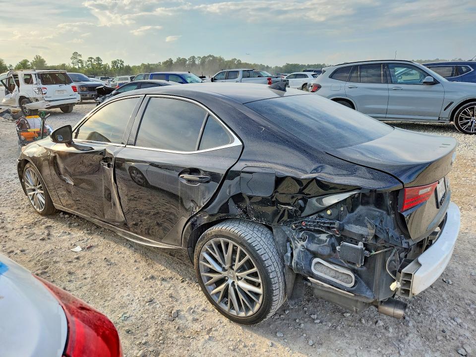 2015 Lexus Is 250 VIN JTHBF1D29F5079025 COPART salvage auction — REAR END, TX - SALVAGE VEHICLE TITLE, sold $850 on 2026-09-28 (photo 2)