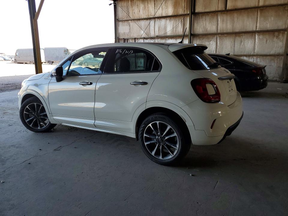 2022 Fiat 500x VIN ZFBNF3C12NP972890 COPART salvage auction — UNDERCARRIAGE, AZ - CERT OF TITLE - SALVAGE, sold $6,900 on 2026-09-09 (photo 2)