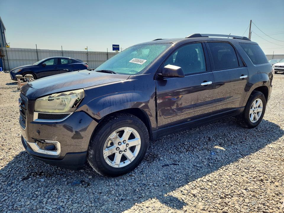 2014 Gmc Acadia VIN 1GKKVPKD3EJ229832 COPART salvage auction — FRONT END, Ut - Salvage Certificate, sold $625 on 2026-08-21 (photo 1)