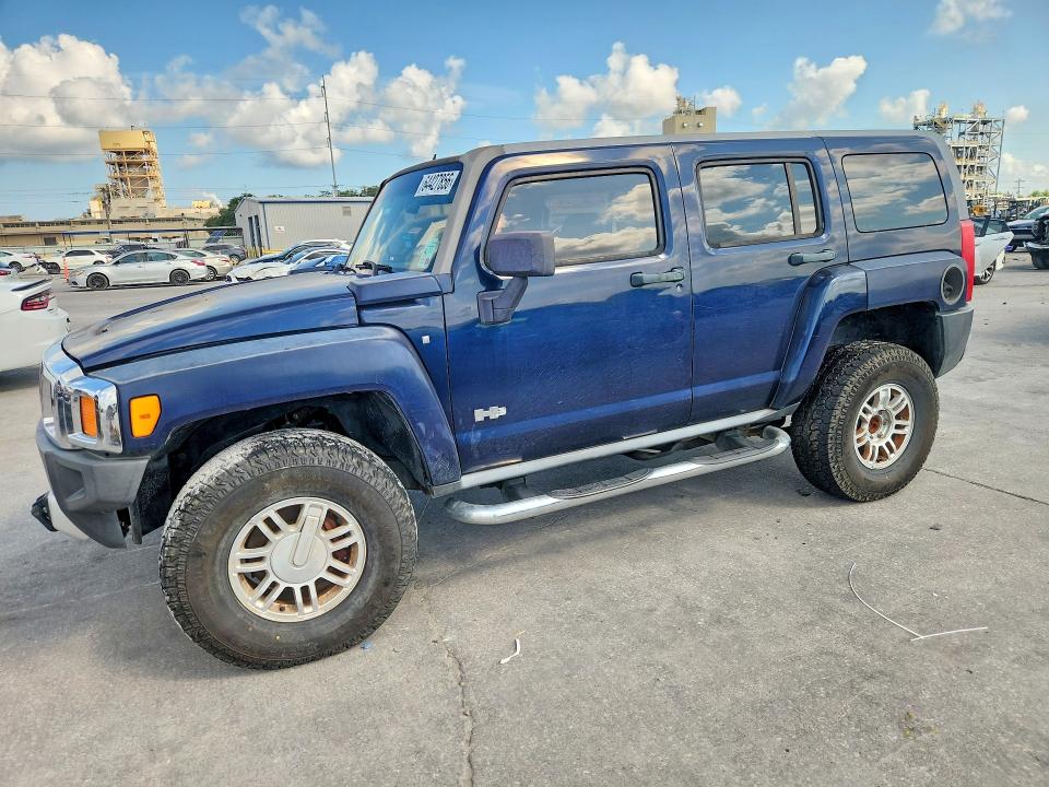 2008 Hummer H3 VIN 5GTEN13E388160058 COPART salvage auction — MINOR DENT/SCRATCHES, LA - CERTIFICATE OF TITLE (P), sold $600 on 2026-09-02 (photo 1)