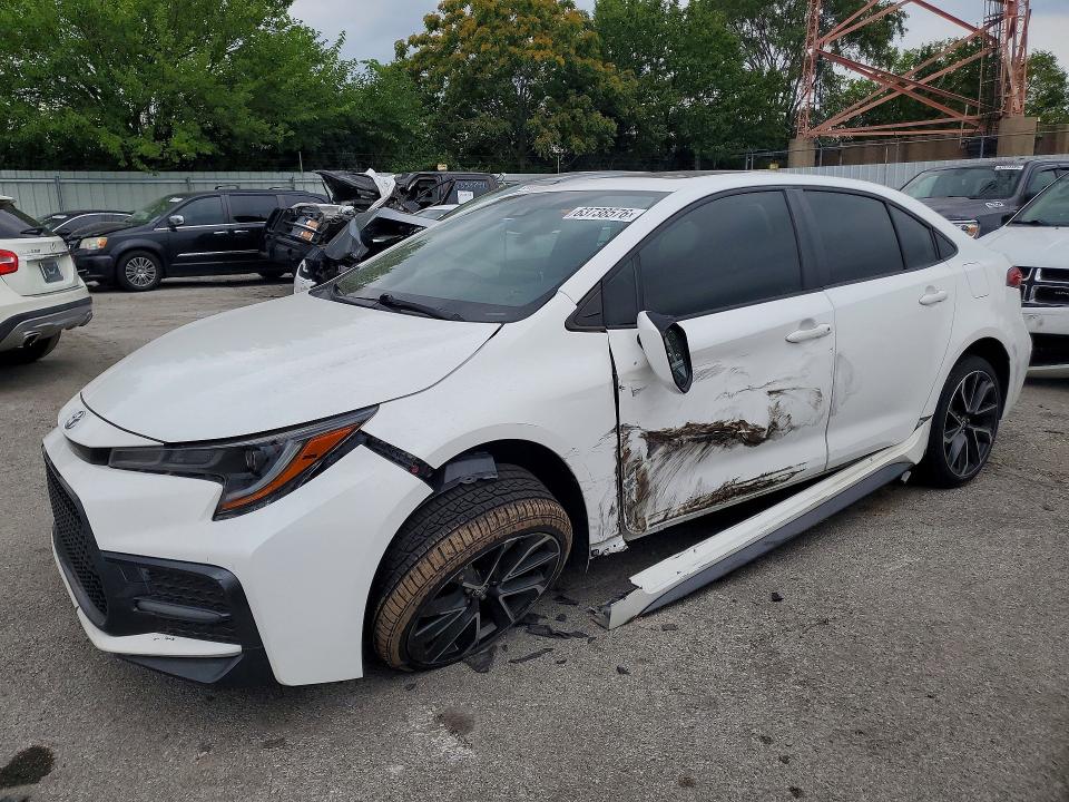 2022 Toyota Corolla VIN JTDT4MCE8N3506116 — COPART salvage auction photo