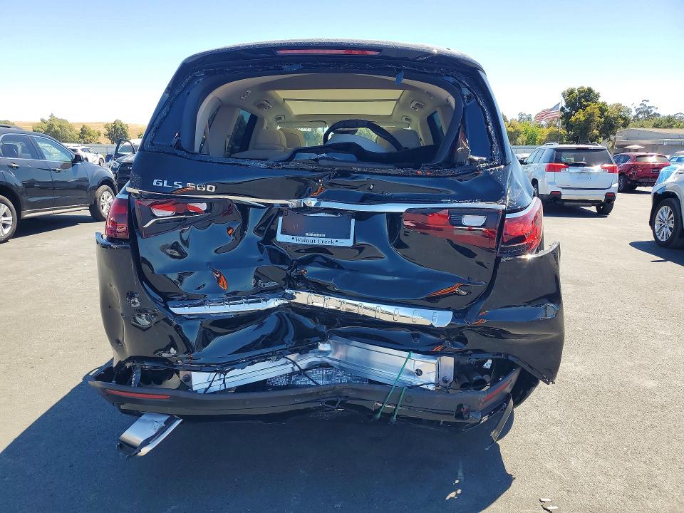 2026 Mercedes-benz Gls-klasse VIN 4JGFF8FEXTB622023 COPART salvage auction — REAR END, CA - SALVAGE CERTIFICATE, sold $51,000 on 2026-09-28 (photo 6)