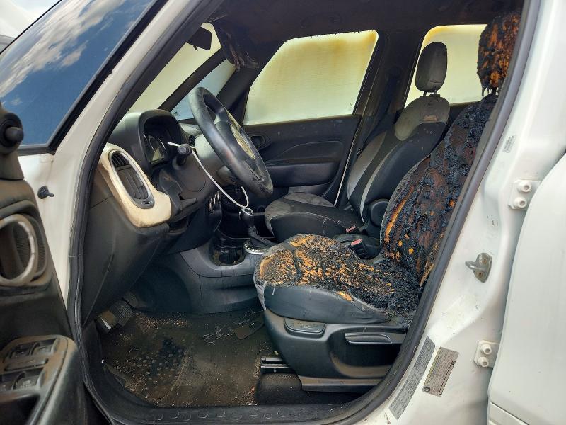 2014 Fiat 500l VIN ZFBCFAAH1EZ017630 COPART salvage auction — BURN, Ga - Certificate Of Title, sold $250 on 2026-08-11 (photo 7)