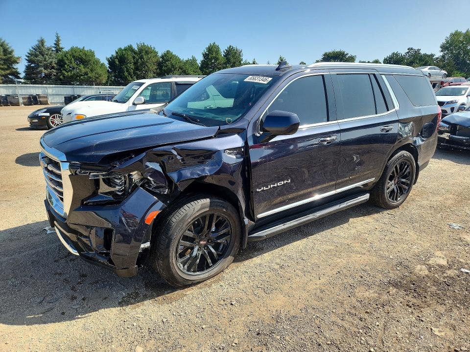 2023 Gmc Yukon VIN 1GKS2BKD5PR138268 COPART salvage auction — FRONT END, IL - SALVAGE CERTIFICATE, sold $20,000 on 2026-10-06 (photo 1)