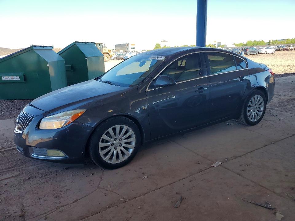 2011 Buick Regal VIN W04GN5EC4B1004852 COPART salvage auction — FRONT END, AZ - CERT OF TITLE - SALVAGE, sold $225 on 2026-09-03 (photo 1)