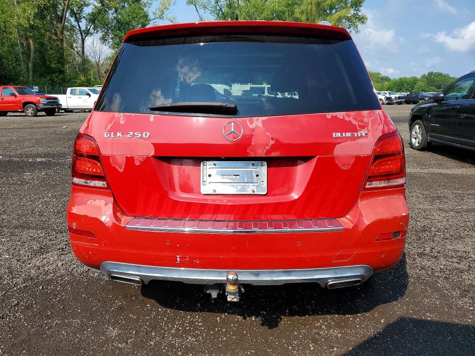 2014 Mercedes-benz Glk-klasse VIN WDCGG0EB5EG334683 COPART salvage auction — WATER/FLOOD, Ct - Cert Of Title-Flood Salvage, sold $2,900 on 2026-08-21 (photo 6)