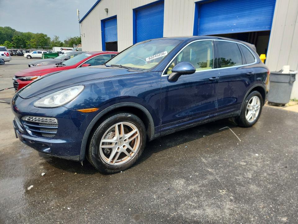 2013 Porsche Cayenne VIN WP1AA2A26DLA00648 COPART salvage auction — WATER/FLOOD, Nj - Cert Of Title-Salvage Flood, sold $425 on 2026-08-27 (photo 1)