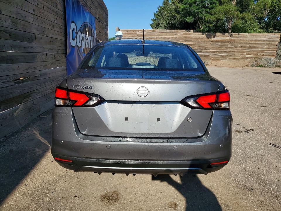 2025 Nissan Versa VIN 3N1CN8DV8SL855833 COPART salvage auction — FRONT END, WI - CERTIFICATE OF TITLE, sold $10,200 on 2026-08-19 (photo 6)