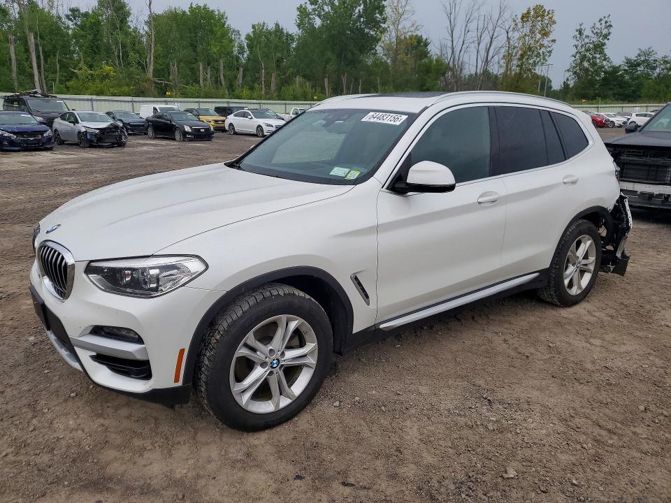 2020 BMW X3 VIN 5UXTY5C09L9C68139 COPART salvage auction — REAR END, Ny - Mv-907A Salvage Certificate, sold $12,600 on 2026-09-04 (photo 1)