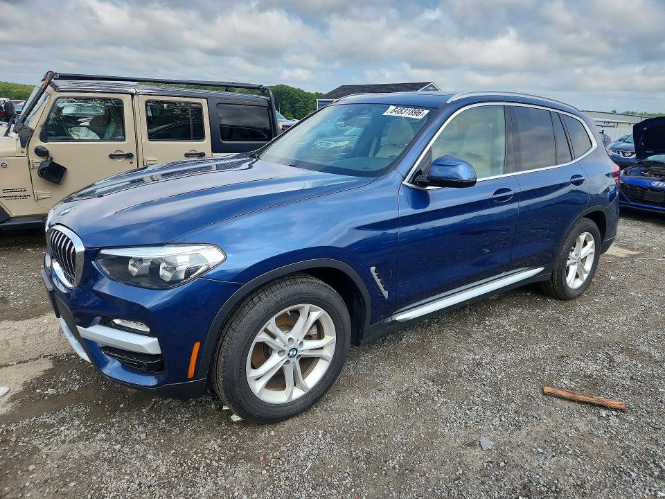 2019 BMW X3 VIN 5UXTR9C53KLR09610 — COPART salvage auction photo