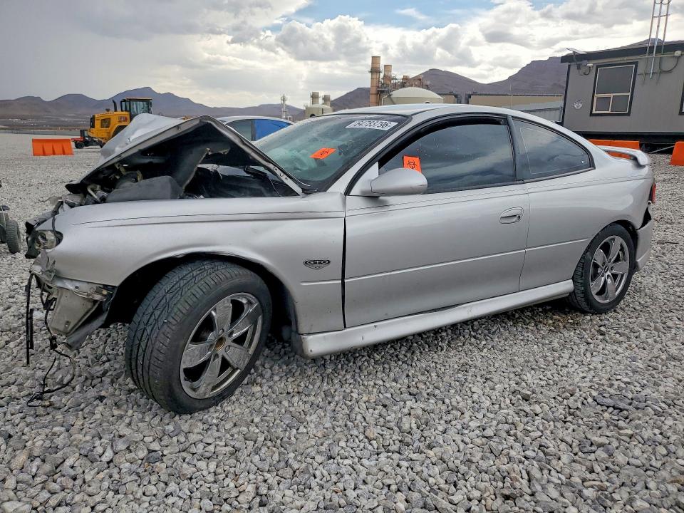 2005 Pontiac Gto VIN 6G2VX12U95L345208 COPART salvage auction — FRONT END, Nv - Salvage Title, sold $550 on 2026-08-24 (photo 1)