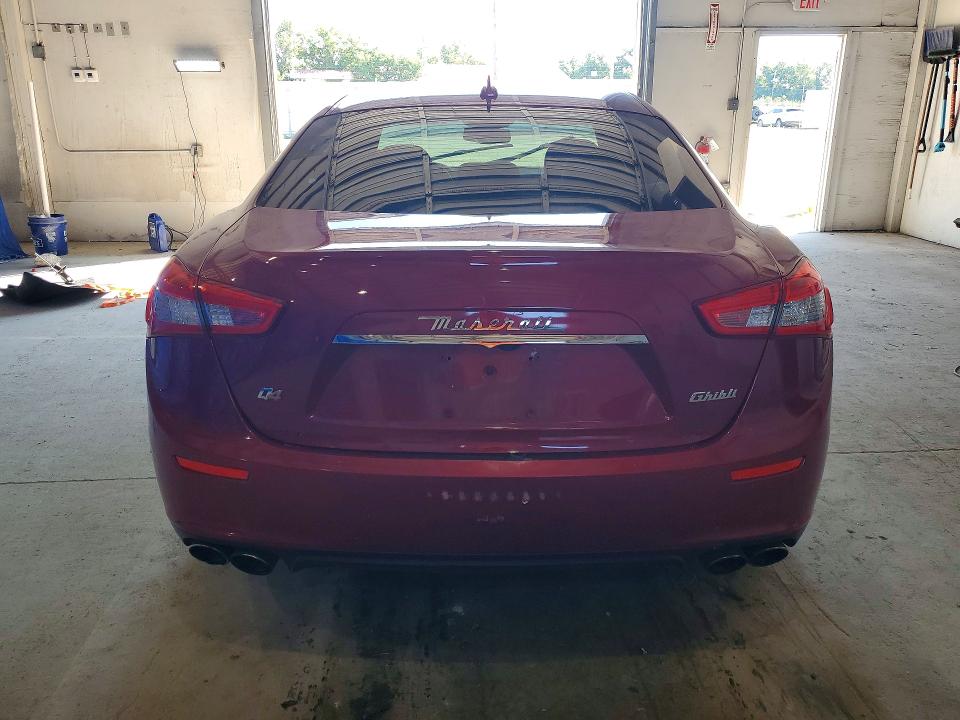 2015 Maserati Ghibli VIN ZAM57RTA0F1146200 COPART salvage auction — NORMAL WEAR, Tx - Certificate Of Title, sold $3,450 on 2026-08-17 (photo 6)