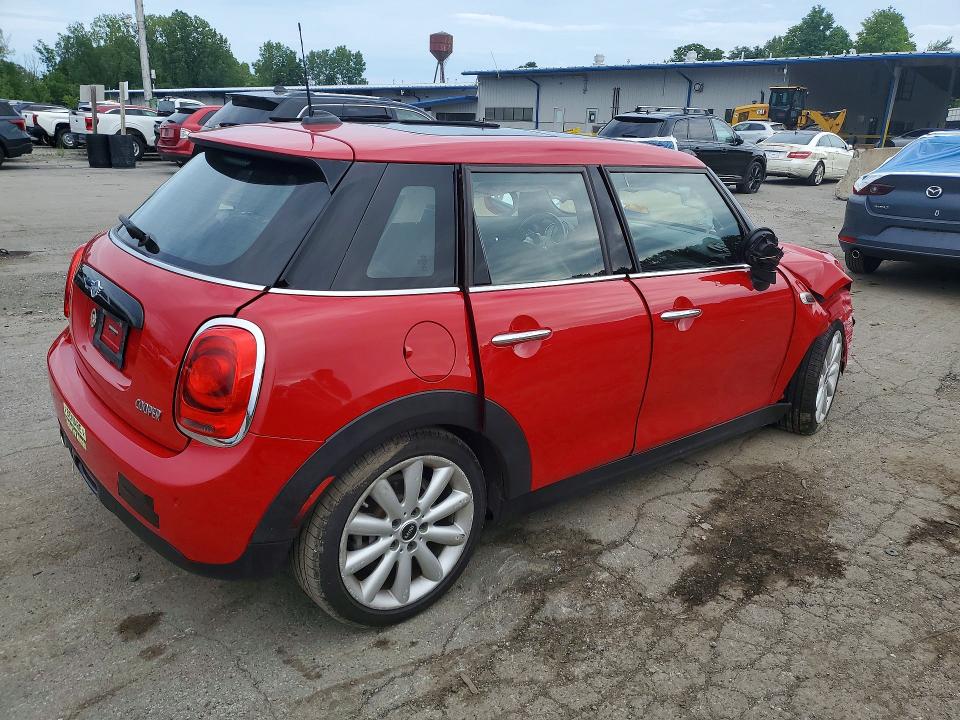 2021 Mini Cooper VIN WMWXU7C01M2N03437 COPART salvage auction — FRONT END, Ny - Mv-907A Salvage Certificate, sold $2,350 on 2026-08-13 (photo 3)