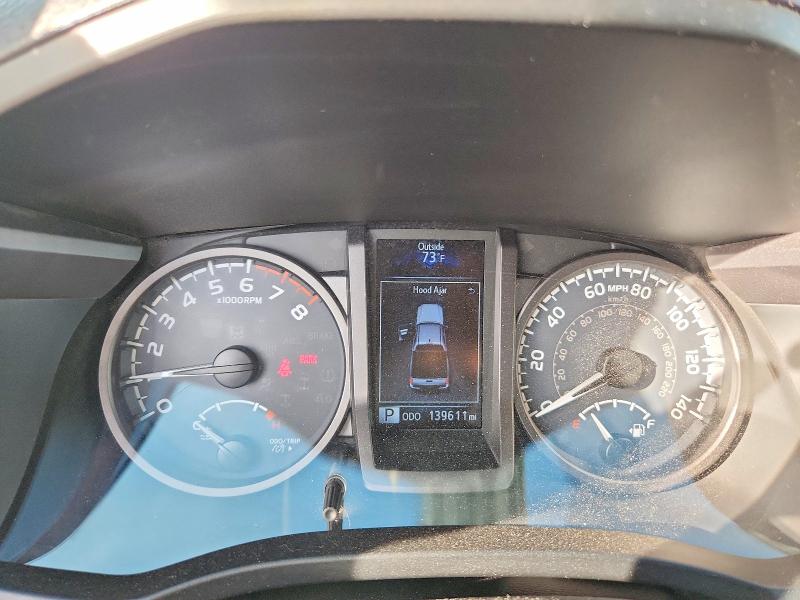 2017 Toyota Tacoma VIN 5TFCZ5AN8HX070584 COPART salvage auction — FRONT END, Co - Public - Salvage Title, sold $13,000 on 2026-08-24 (photo 9)