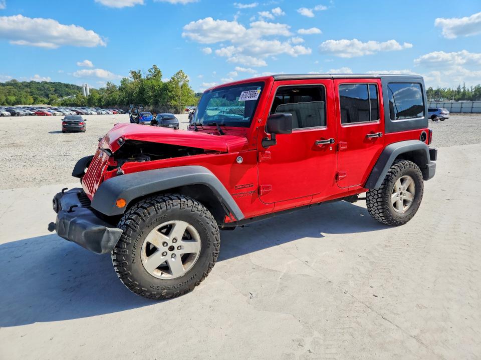 2018 Jeep Wrangler / VIN 1C4BJWDG6JL807400 — COPART salvage auction photo