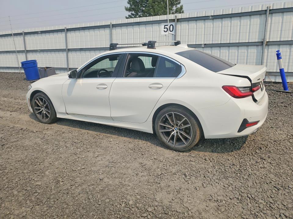2020 BMW 3 series VIN 3MW5R7J01L8B06354 COPART salvage auction — SIDE, AZ - CERTIFICATE OF TITLE, sold $7,500 on 2026-08-11 (photo 2)