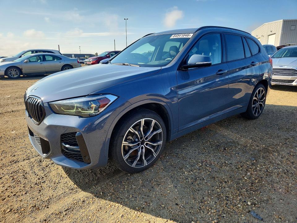 2021 BMW X1 VIN WBXJG9C04M5T25407 — COPART salvage auction photo