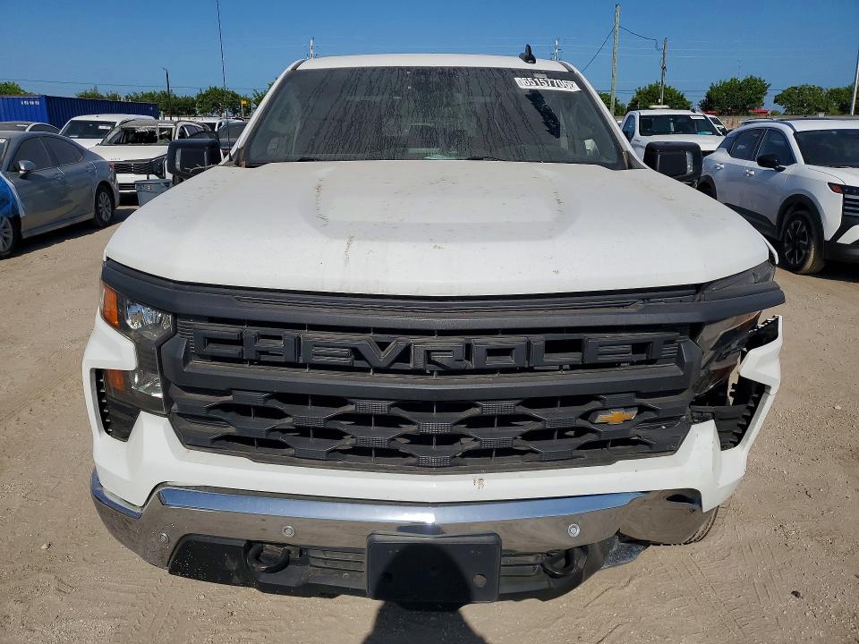 2024 Chevrolet Silverado VIN 1GCPDAEK1RZ240217 COPART salvage auction — FRONT END, FL - CERT OF TITLE SLVG REBUILDABLE, sold $15,000 on 2026-09-08 (photo 5)