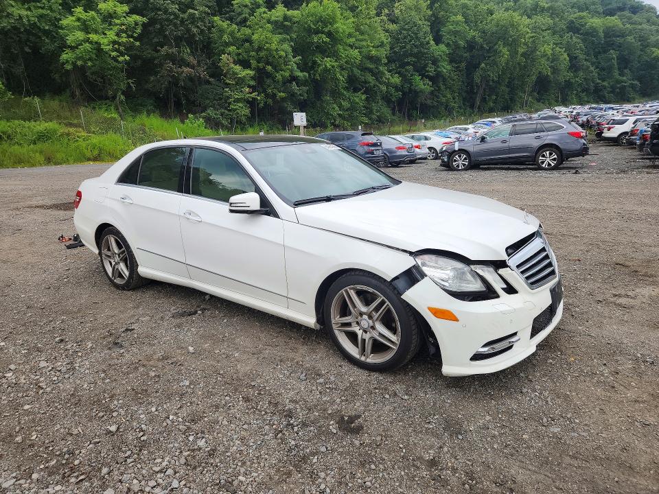 2013 Mercedes-benz E-klasse VIN WDDHF8JB9DA663007 COPART salvage auction — FRONT END, NY - MV-907A SALVAGE CERTIFICATE, sold $600 on 2026-08-17 (photo 4)