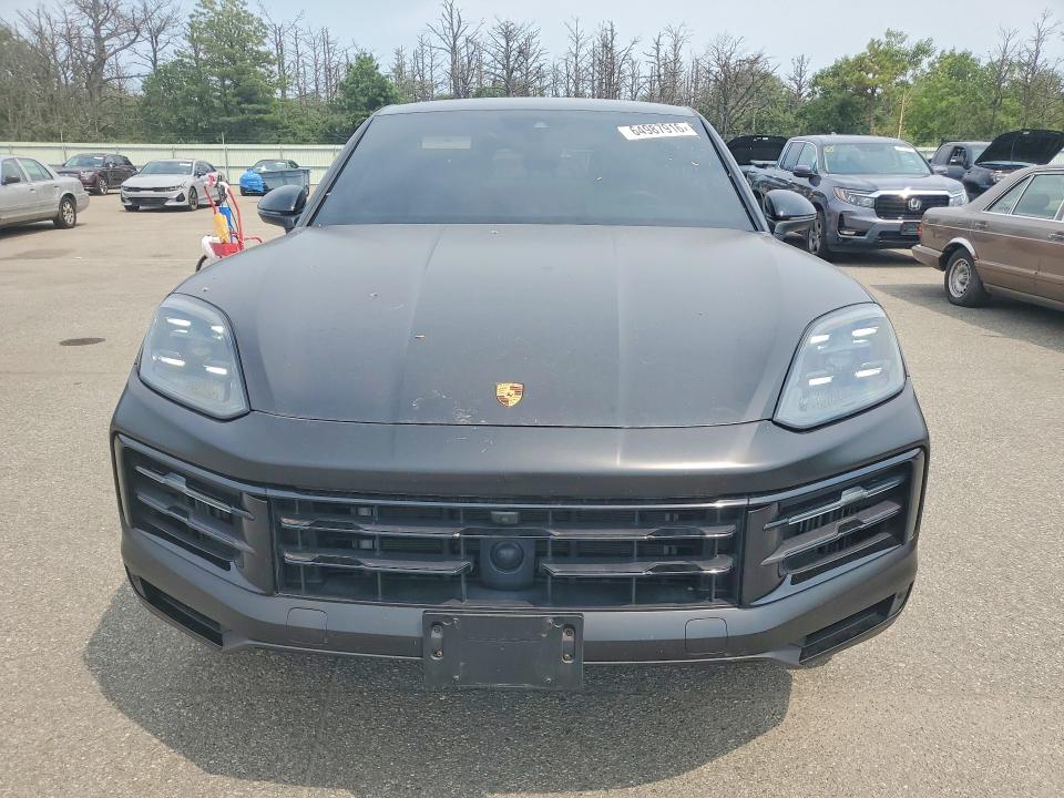 2024 Porsche Cayenne VIN WP1BA2AY7RDA54647 COPART salvage auction — VANDALISM, Ny - Mv-907A Salvage Certificate, sold $53,000 on 2026-09-28 (photo 5)