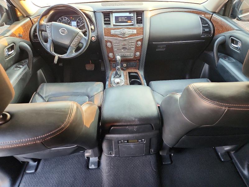 2019 Nissan Armada VIN JN8AY2NC3K9581489 COPART salvage auction — MINOR DENT/SCRATCHES, Salvage Title, sold $9,300 on 2026-09-04 (photo 8)