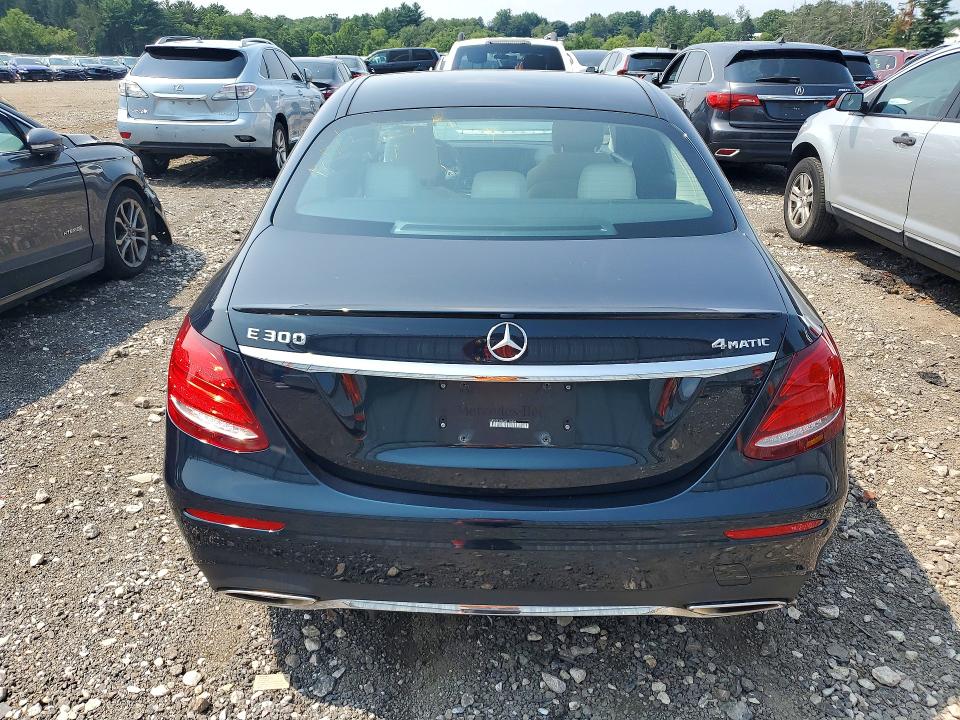 2017 Mercedes-benz E-klasse VIN WDDZF4KB2HA128909 COPART salvage auction — REAR END, Salvage Title, sold $9,300 on 2026-08-24 (photo 6)