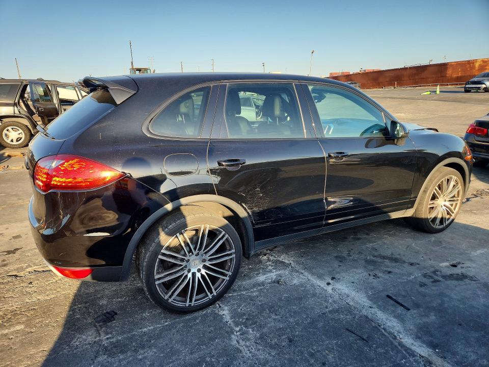 2013 Porsche Cayenne VIN WP1AA2A26DLA06465 COPART salvage auction — FRONT END, Ca - Salvage Certificate, sold $3,200 on 2026-08-19 (photo 3)