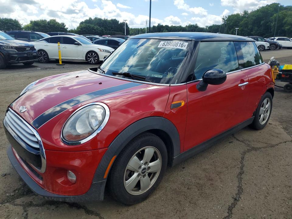 2014 Mini Cooper VIN WMWXM5C51ET933173 COPART salvage auction — REAR END, Ma - Cert Of Title-Salvage, sold $800 on 2026-08-13 (photo 1)