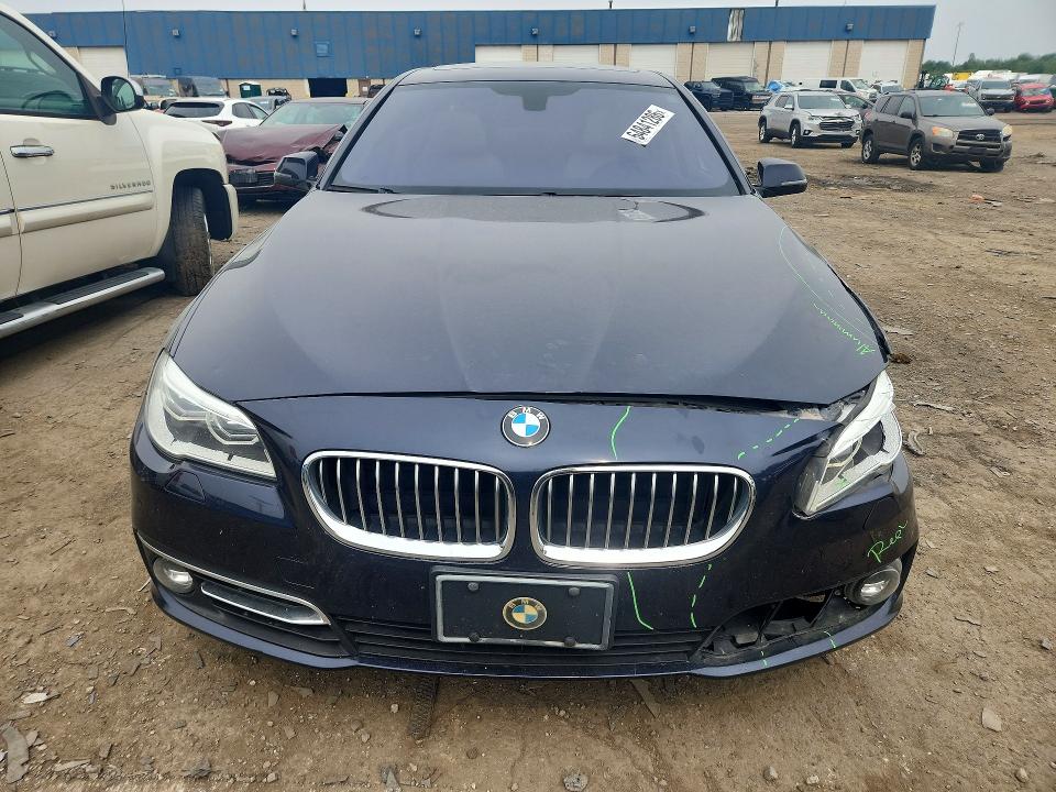 2014 BMW 5er VIN WBA5B3C5XED293167 COPART salvage auction — FRONT END, Mi - Certificate Of Title, sold $3,650 on 2026-08-18 (photo 5)