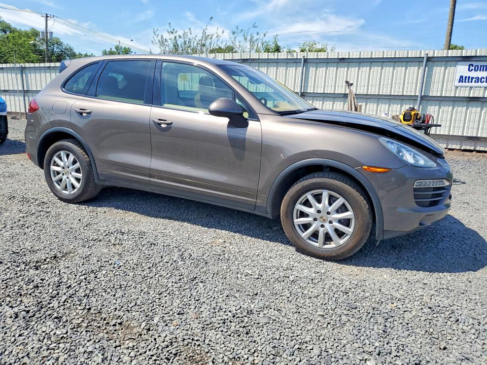 2012 Porsche Cayenne VIN WP1AA2A25CLA08688 COPART salvage auction — FRONT END, Nj - Cert Of Title-Salvage, sold $2,400 on 2026-08-28 (photo 4)