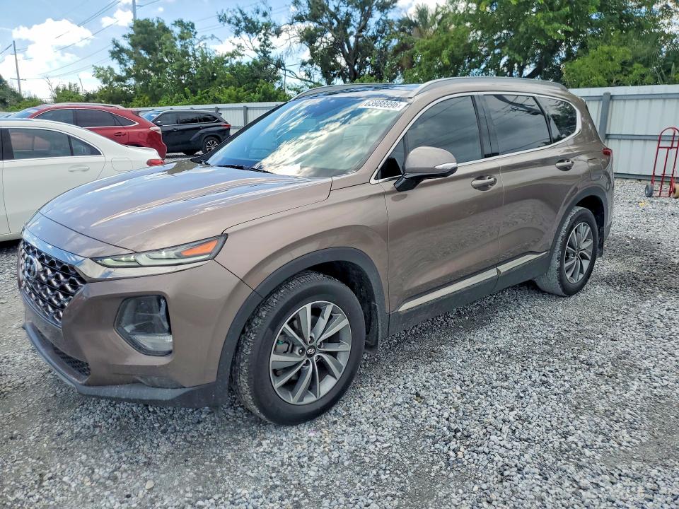 2020 Hyundai Santa fe VIN 5NMS53ADXLH200255 — COPART salvage auction photo