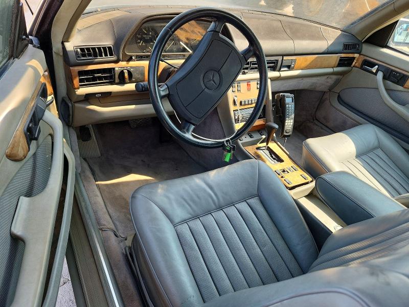 1988 Mercedes-benz 560 VIN WDBCA45D3JA378644 COPART salvage auction — MECHANICAL, OK - CERTIFICATE OF TITLE, sold $2,050 on 2026-08-22 (photo 8)