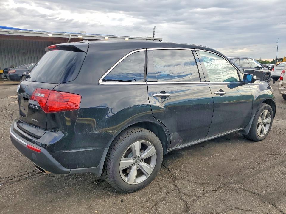 2012 Acura Mdx VIN 2HNYD2H36CH515984 COPART salvage auction — MINOR DENT/SCRATCHES, Tx - Dis/Dlr/Exp Only Clean Title, sold $700 on 2026-09-10 (photo 3)