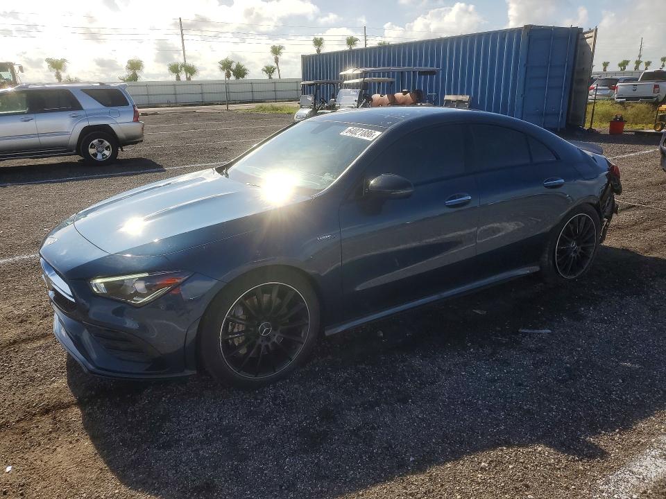 2022 Mercedes-benz Cla-klasse amg VIN W1K5J5BB2NN306437 — COPART salvage auction photo