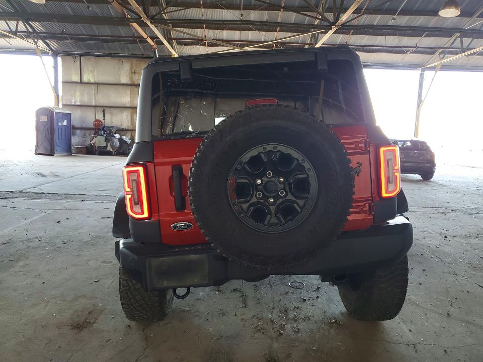 2023 Ford Bronco VIN 1FMEE5DP9PLA86120 COPART salvage auction — FRONT END, Az - Cert Of Title - Salvage, sold $21,600 on 2026-09-14 (photo 6)