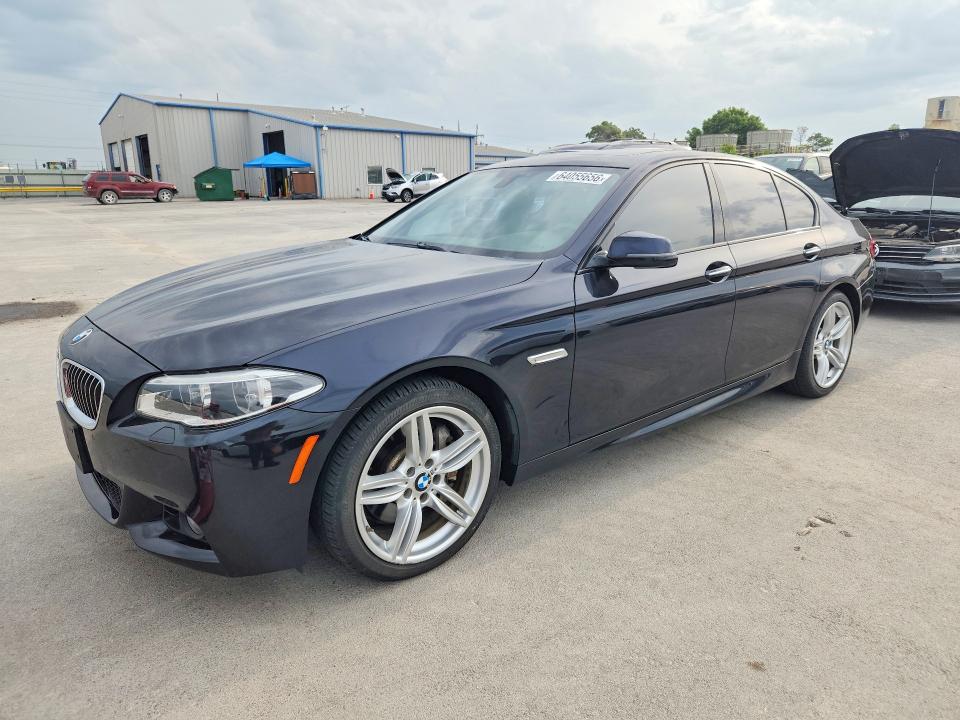 2016 BMW 5er VIN WBA5B3C56GD549355 COPART salvage auction — HAIL, Ok - Cert Of Title-Salvage, sold $6,600 on 2026-08-21 (photo 1)