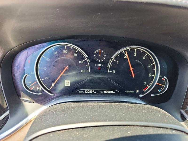 2016 BMW 7er VIN WBA7E2C50GG503948 COPART salvage auction — HAIL, Ok - Certificate Of Title, sold $4,400 on 2026-08-21 (photo 9)