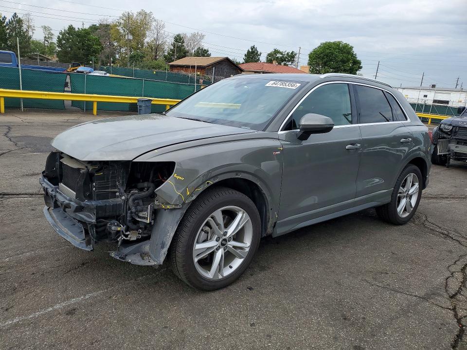 2021 Audi Q3 VIN WA1EECF39M1045460 — COPART salvage auction photo