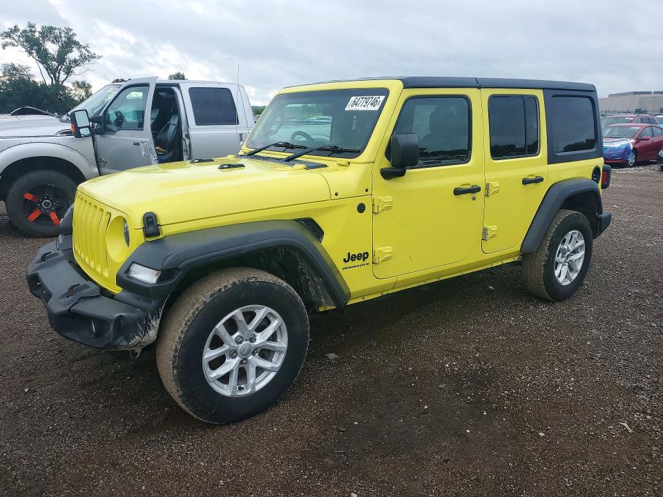 2023 Jeep Wrangler / VIN 1C4HJXKN3PW611892 — COPART salvage auction photo