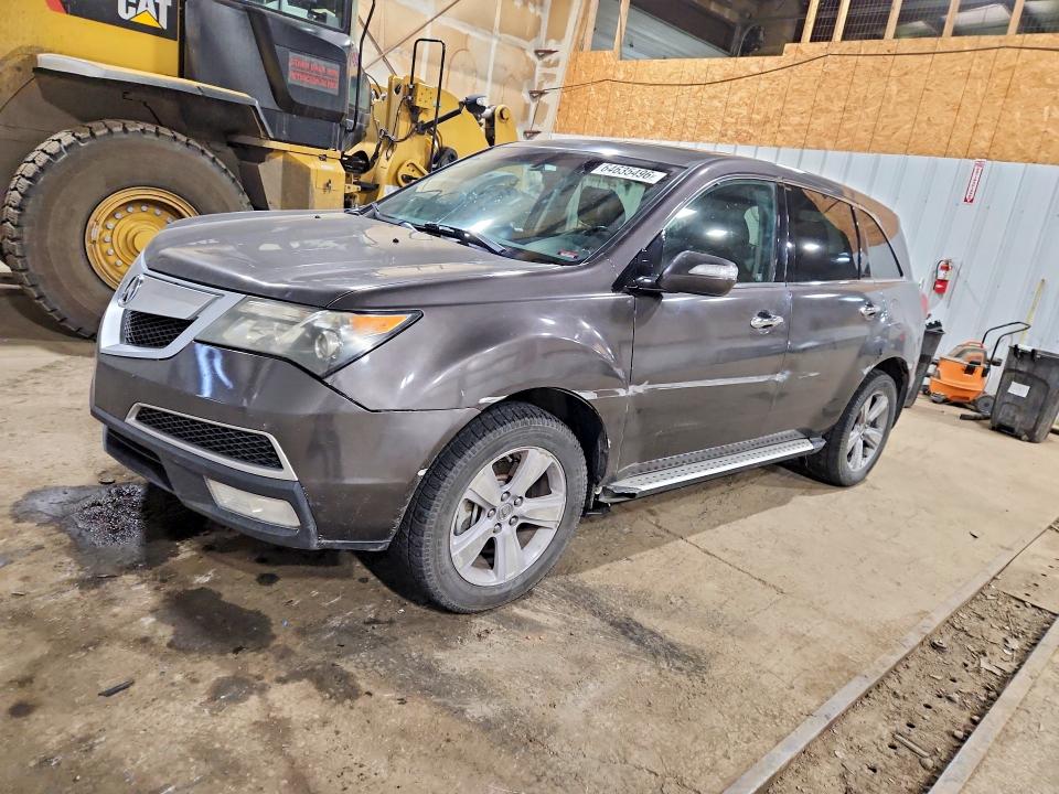 2012 Acura Mdx VIN 2HNYD2H34CH526076 COPART salvage auction — SIDE, Ak - Bill Of Sale- Salvage, sold $2,350 on 2026-09-08 (photo 1)