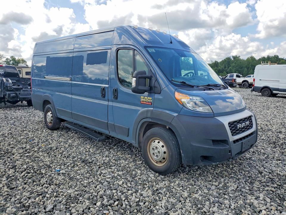 2021 Ram Promaster 3500 VIN 3C6MRVJG9ME536756 COPART salvage auction — MECHANICAL, NC - DEALER ONLY CLEAN TITLE, sold $11,400 on 2026-08-18 (photo 4)