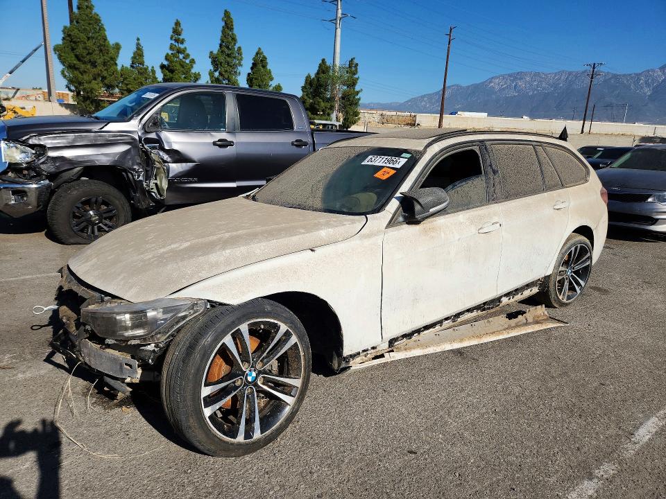 2018 BMW 3 series VIN WBA8K3C52JA023858 COPART salvage auction — ALL OVER, CA - LIEN PAPERS-SALVAGE OR AC, sold $425 on 2026-08-18 (photo 1)